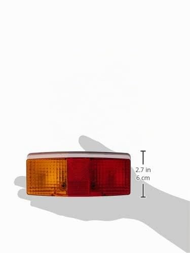 Resigilat| HELLA - Lampa de stop cu bec incandescent, 12/24 V, montare pe caroserie, omologare ECE