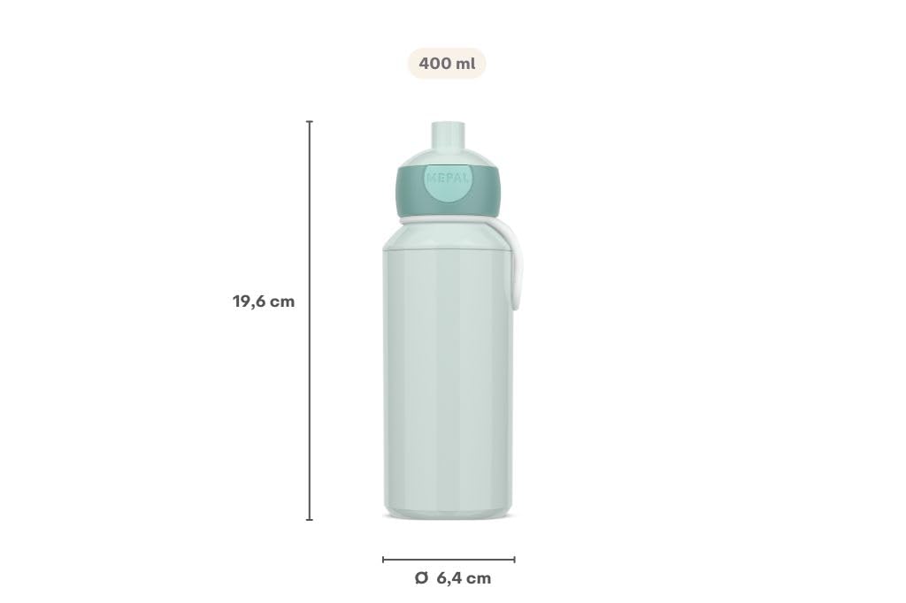 Resigilat|Mepal Pop-up Campus sticla de baut, 400 ml, Spiderman