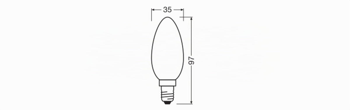 Resigilat|Osram LED Superstar Classic B 25 Filament DIM, 2700 K, 1,8 W