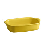 Resigilat|Emile Henry Ultime Collection forma dreptunghiulara pentru gratinare, 29,2 x 19,1 cm, galben Provence