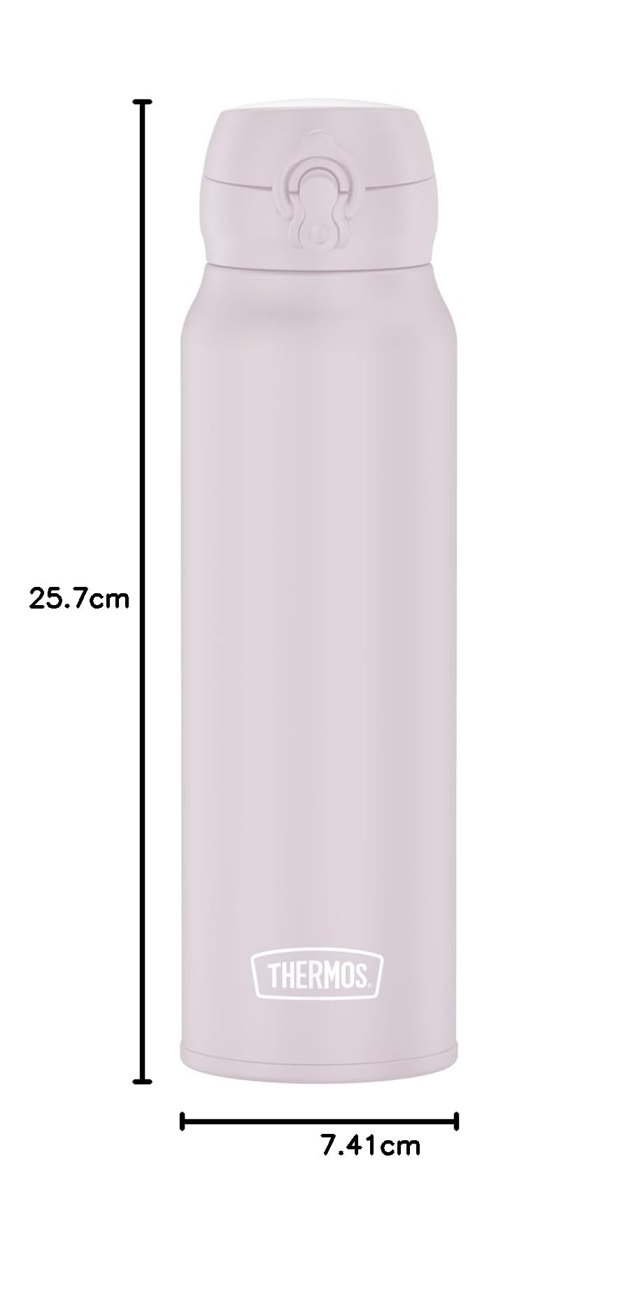 Resigilat|THERMOS ULTRALIGHT termos 0,75 L, mentine bauturile reci pana la 20 h, roz mat