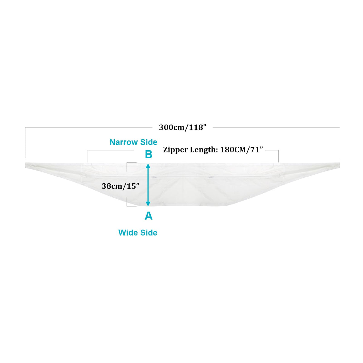 Resigilat|HOOMEE kit etansare fereastra pentru aer conditionat mobil si uscatoare, Hot Air Stop, pentru ferestre batante si de mansarda, 300 cm