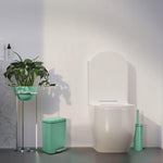 Resigilat|Spirella AKIRA cos de gunoi pentru baie, din inox, inchidere silentioasa, verde mat, 5 L