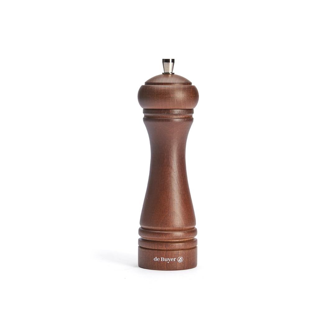 Resigilat|DE BUYER P246.180202-M rasnita pentru piper Java, 18 cm, neagra