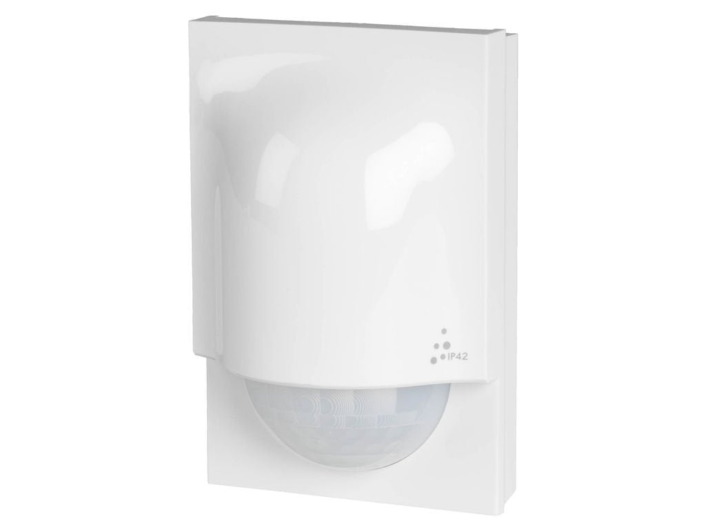 |Resigilat| LEGRAND detector mișcare infraroșu interior, unghi 140°, rază 8 m, luminozitate reglabilă, IP42, montare pe perete, 048945
