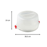 Resigilat|Dr. Oetker cutie pentru tort si prajituri, cu maner, compartiment pentru acumulatori frigorifici, baza pentru servire, Ø 38,5 x 19 cm