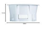 Resigilat|Luminarc ARC 70361 Quadro carafa din sticla cu capac, 1,1 L, transparenta, 1 bucata