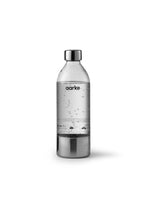 Resigilat|Set 2 sticle PET Aarke pentru aparate de carbonatare Carbonator 3, fara BPA, 1000 ml, detalii din inox