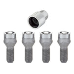 McGard - M14x1,50 - Suruburi antifurt roti, conice, 27,3 mm, cromate, cheie 17 mm