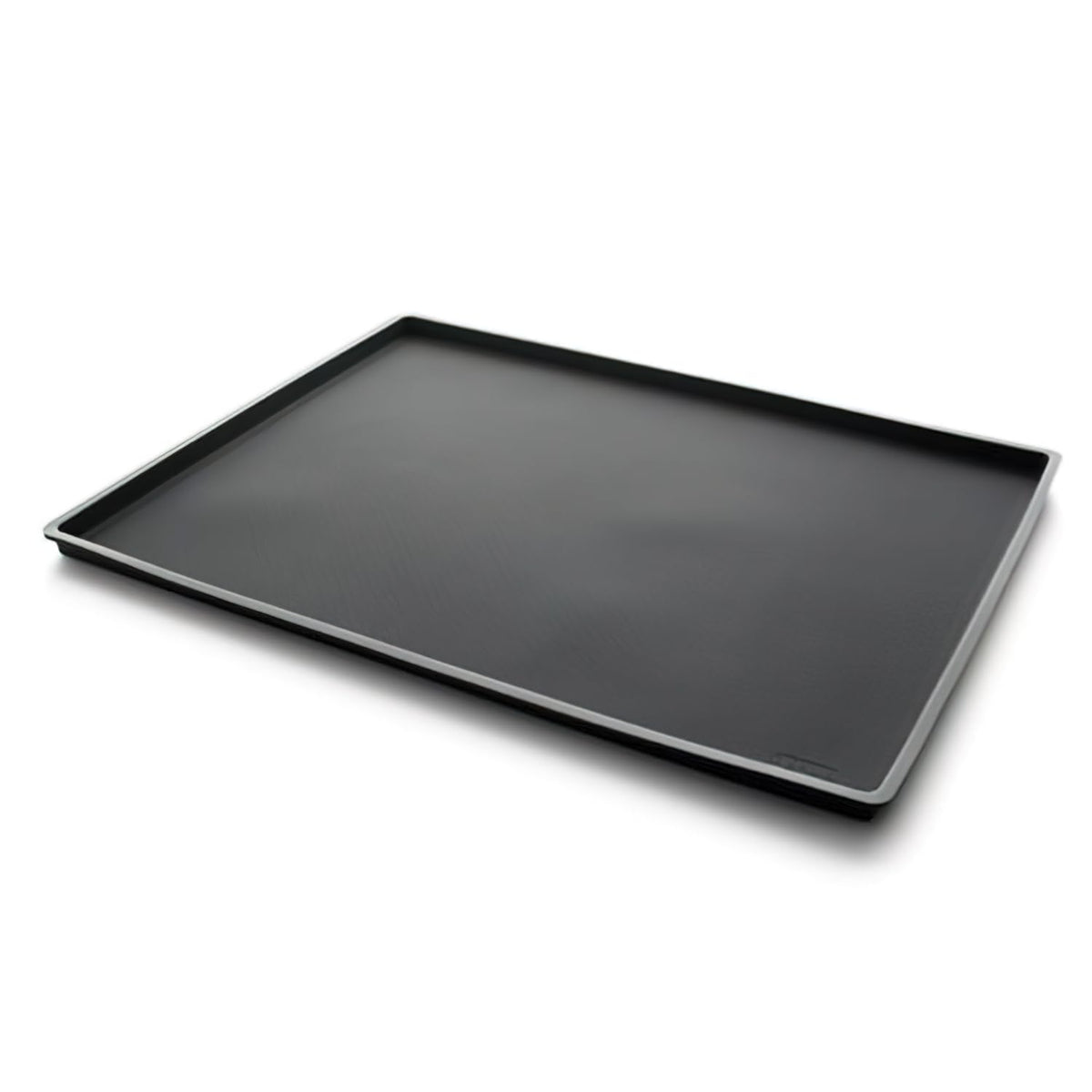 Resigilat|Lékué CLASSIC tava de copt din silicon cu protectie impotriva scurgerilor, 30 x 4 cm, neagra
