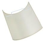 Resigilat|Aplica de perete maro cafea, iluminare sus-jos, abajur din material textil, dulie E27, 20 cm, lumina confortabila