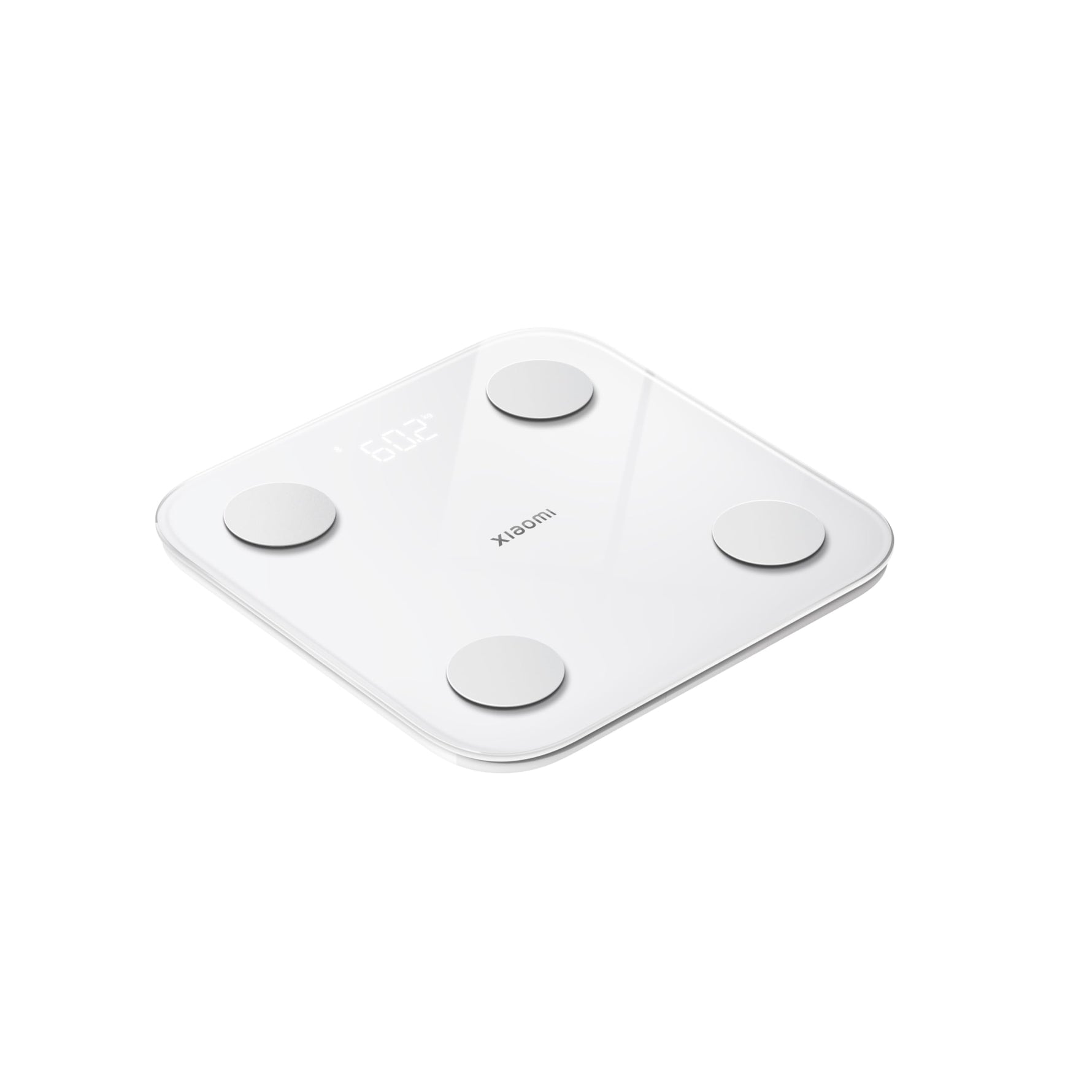 Xiaomi Body Composition Scale S400 Personenwaage mit Dual-Frequenz-Messung, 25 Gesundheitsindikatoren, bis zu 150 kg und Genauigkeit von 100g, Weiß