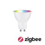 Resigilat|Paulmann 29147 bec LED Smart Home Zigbee GU10, 350 lm, 4,8W, RGBW+, reglabil, alb mat