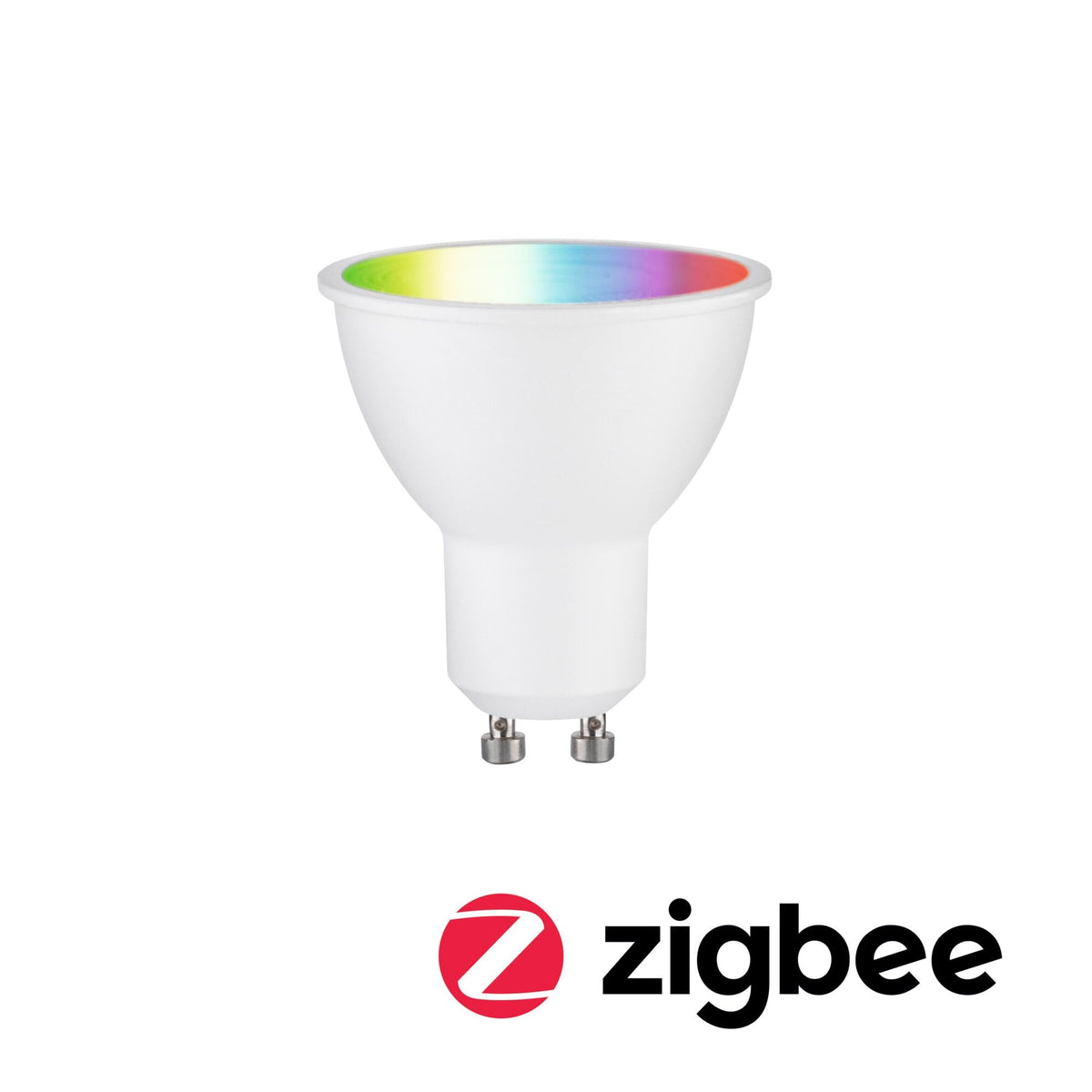 Resigilat|Paulmann 29147 bec LED Smart Home Zigbee GU10, 350 lm, 4,8W, RGBW+, reglabil, alb mat