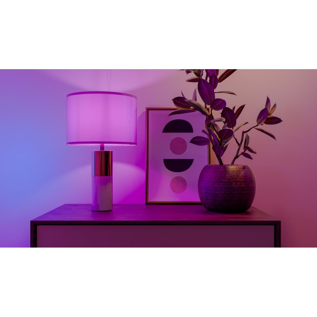 Resigilat|Hama bec inteligent E14, 4,9W, RGB si alb, forma lumanare, dimmabil, WiFi, compatibil Matter, Alexa, Google Assistant si Apple Home