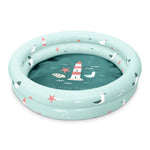 Resigilat|Miniland piscina gonflabila pentru copii Lighthouse, 100 cm, compacta si usoara, pentru gradina, plaja sau terasa