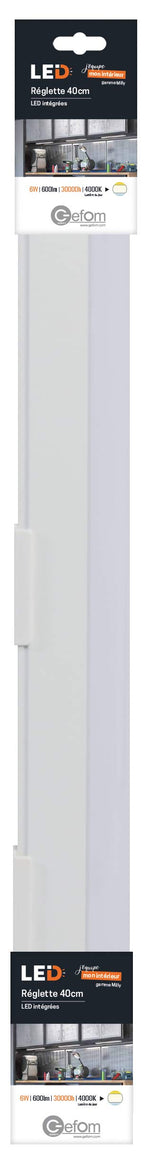 Resigilat|Gefom corp de iluminat LED incastrabil, IP20, 40 cm, 600 lm, baza din aluminiu