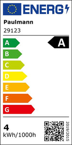 Resigilat|Paulmann LED Efficient-Line Globe E27, 4W, 840lm, 3000K, transparent