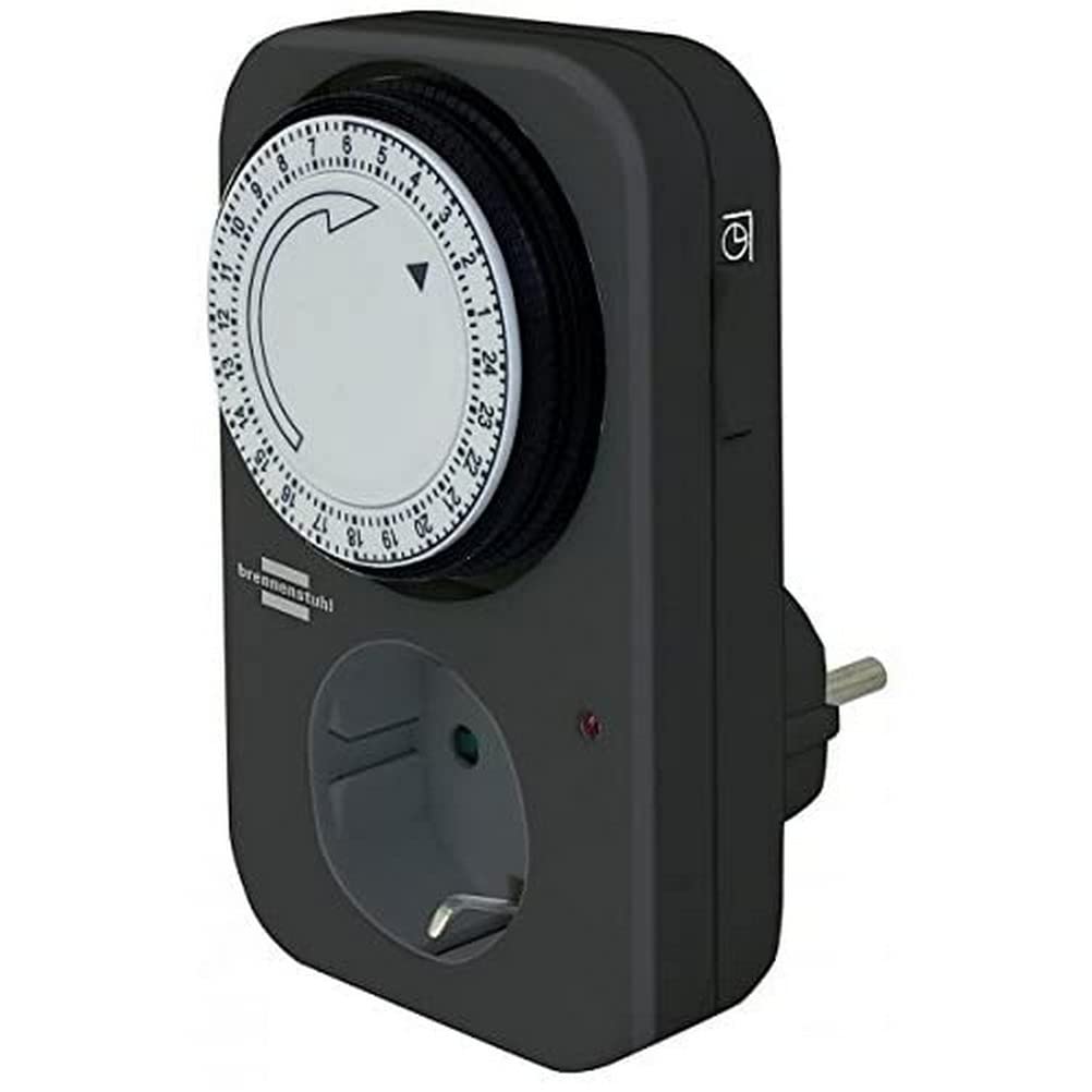 |Resigilat|Brennenstuhl 1506454 Temporizator zilnic MZ 20, antracit, FR