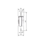 Bosch - F3009 - Filtru de benzina