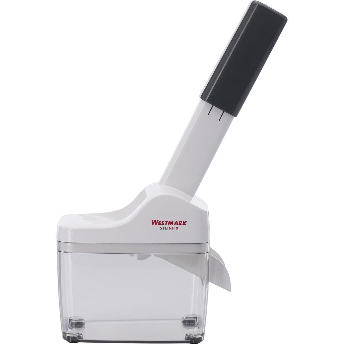 Resigilat|Westmark aparat pentru scos samburii din prune, cu recipient de colectare, 33,7 cm, inox si plastic, Steinfix