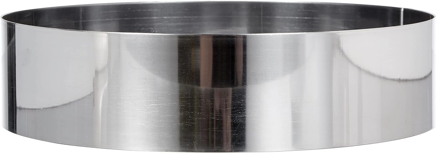 Resigilat|Gobel Vacherin forma rotunda din inox, Ø 24 cm, inaltime 6 cm, Made in France