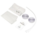 Resigilat|HOOMEE kit etansare fereastra pentru aer conditionat mobil, Hot Air Stop, pentru ferestre de mansarda, max. 300 cm, 2x150 cm