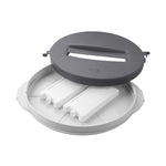 Resigilat|Dr. Oetker cutie pentru tort si prajituri, cu maner, compartiment pentru acumulatori frigorifici, baza pentru servire, Ø 38,5 x 19 cm