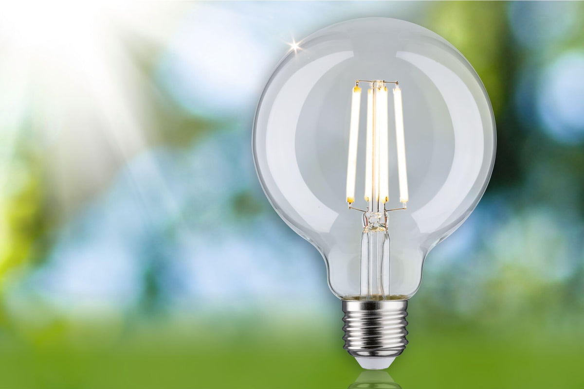 Resigilat|Paulmann LED Efficient-Line Globe E27, 4W, 840lm, 3000K, transparent