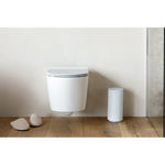 Resigilat|Brabantia MindSet suport hartie igienica, pentru 2 role de rezerva, Smart Lift, rezistent la coroziune, alb, 30 x 15,1 x 13,7 cm