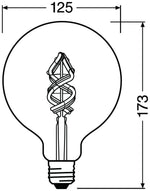 Resigilat|LEDVANCE SMART+ Filament Globe RGBW, 4,5W, 2700K, alb cald