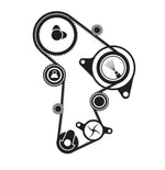 SKF VKMC 01148-2 Water Pump and Timing Belt Set Black