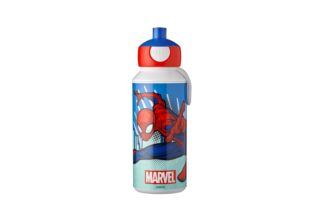 Resigilat|Mepal Pop-up Campus sticla de baut, 400 ml, Spiderman