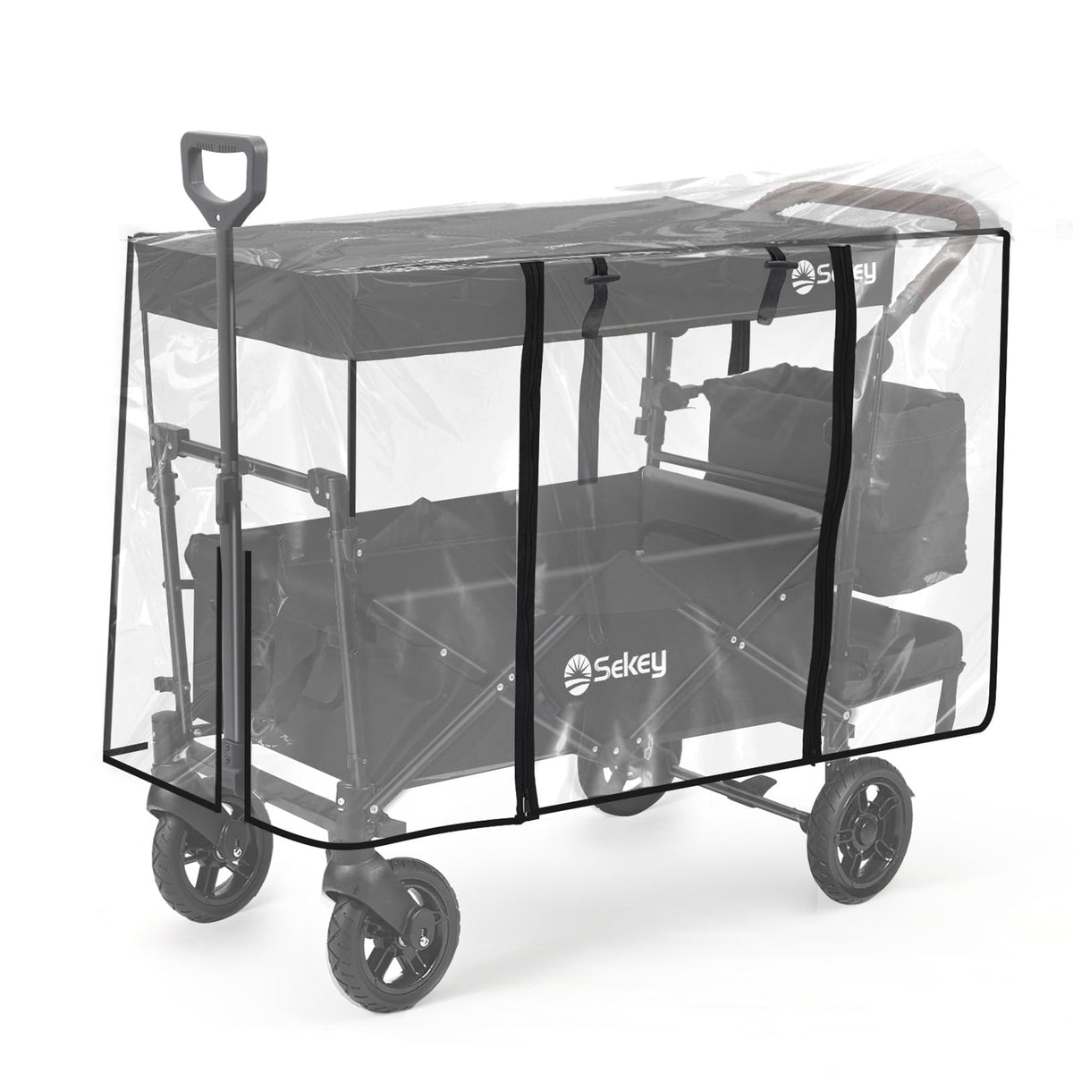 Resigilat|Sekey husa de ploaie pentru carucior pliabil cu acoperis, compatibila cu SS5050