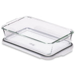 Resigilat|Igluu Meal Prep set 2 vase din sticla pentru lasagna si gratinare, 2,2 L