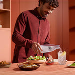 Resigilat|SodaStream Fuse, set 2 sticle din plastic de 1L pentru carbonatarea apei, negre