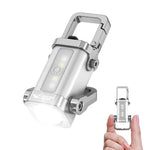 Resigilat|Smiling Shark TP-01 mini lanterna LED pentru breloc, 400 lm, COB, reincarcabila USB-C, aluminiu, 4 moduri, 1 bucata