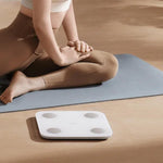 Xiaomi Body Composition Scale S400 Personenwaage mit Dual-Frequenz-Messung, 25 Gesundheitsindikatoren, bis zu 150 kg und Genauigkeit von 100g, Weiß