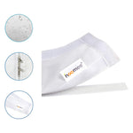 Resigilat|HOOMEE kit etansare fereastra pentru aer conditionat mobil, Hot Air Stop, pentru ferestre de mansarda, max. 300 cm, 2x150 cm