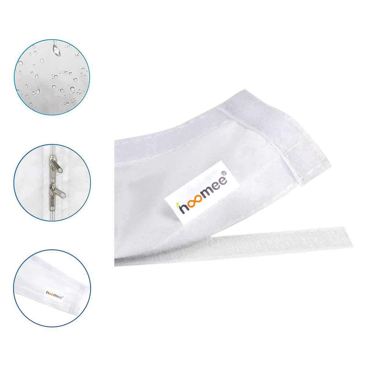 Resigilat|HOOMEE kit etansare fereastra pentru aer conditionat mobil, Hot Air Stop, pentru ferestre de mansarda, max. 300 cm, 2x150 cm