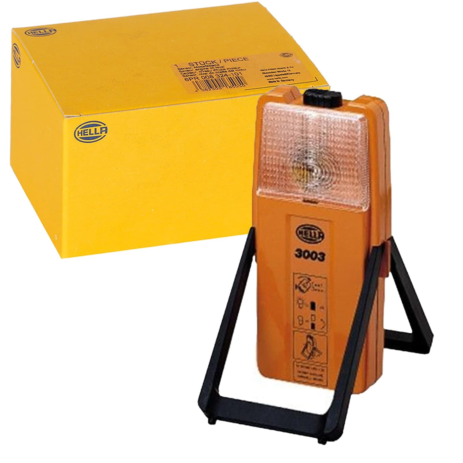 |Resigilat|HELLA 2XW 007 146-001 Lumină de avertizare cu halogen 3003 - 6 V - galbenă