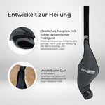 Resigilat|Ortocanis genunchiera pentru caini, picior posterior stang, neopren ARD, pentru leziuni ligamentare, luxatie rotuliana si osteoartrita, Mini 15-16 cm