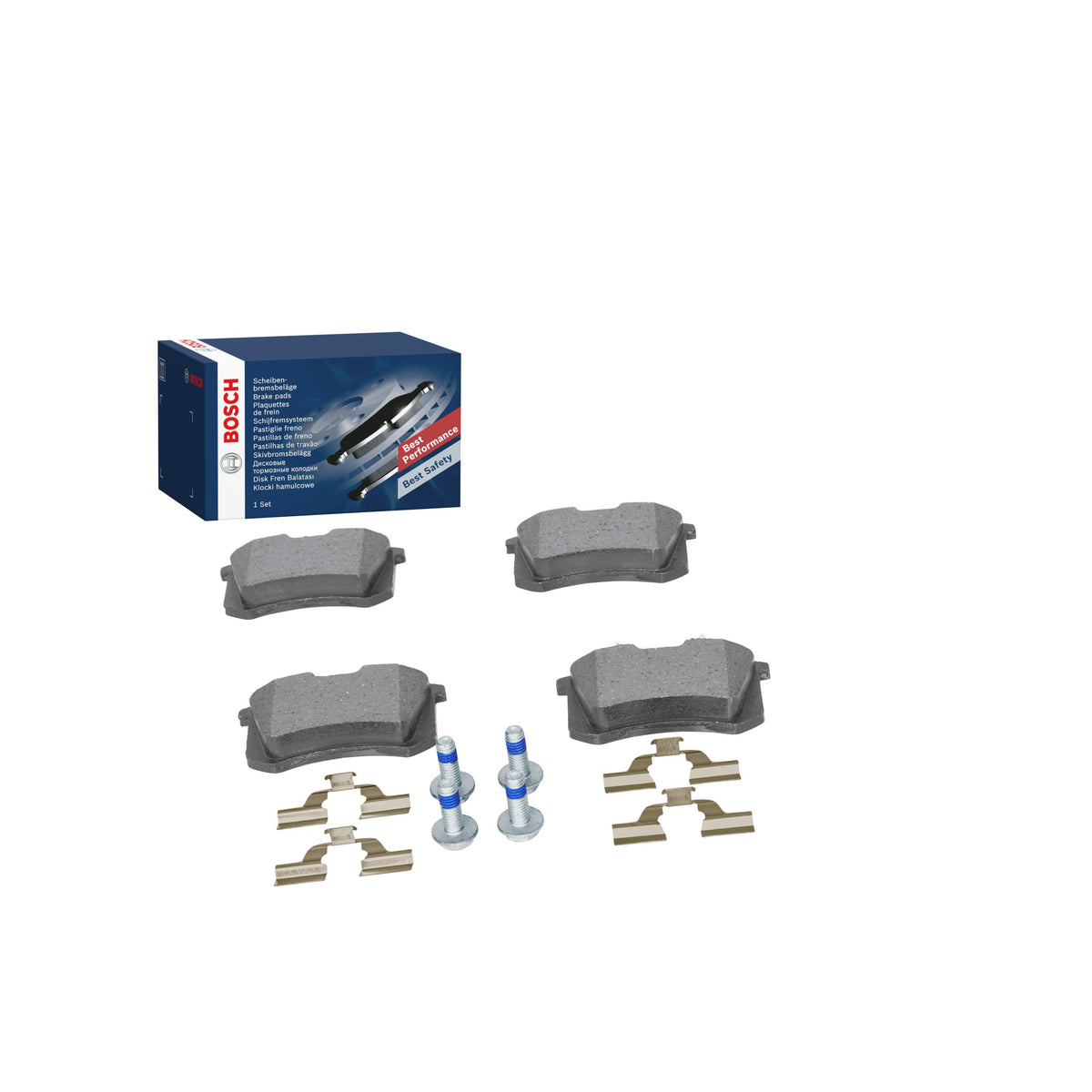 Resigilat| Bosch - BP617 - Placute de frana spate (set 4 bucati)