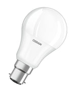 Resigilat|OSRAM LED Base Classic A, B22d, nedimabil, inlocuieste 60W, mat, alb cald 2700K, set 3 bucati
