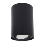 Resigilat|Maclean MCE422 B corp de iluminat pentru tavan, GU10, LED si halogen pana la 40W, aplicat, orientabil, aluminiu, negru, rotund