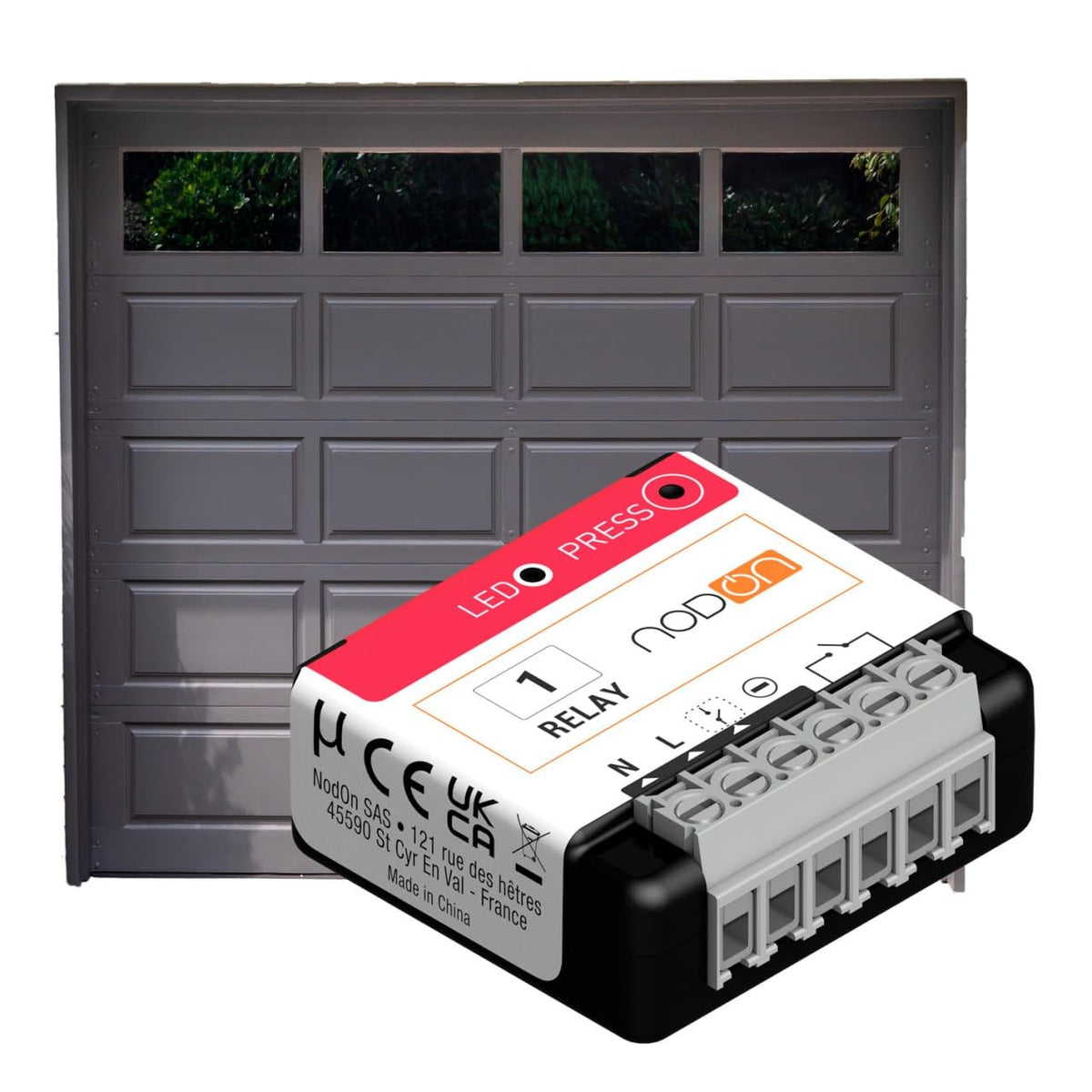 Resigilat|NodOn SIN-4-1-20, modul Zigbee 3.0 16A, montaj incastrat, iesire fara potential, control smart, Alexa, Philips Hue, SmartThings