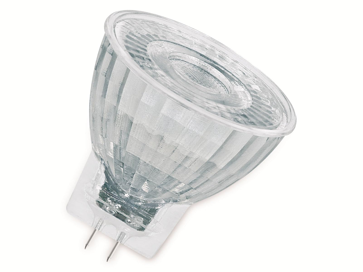 Resigilat|OSRAM LED STAR MR11 reflector LED GU4, 2700K alb cald, 4,2W, 12V, echivalent 35W, spot din sticla