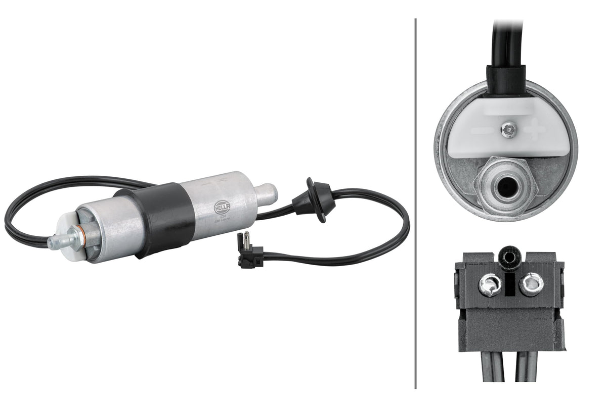 Resigilat| HELLA - 8TF 358 146-291 - Pompa electrica de combustibil, 2 poli