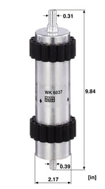 MANN-FILTER, WK 6037 Filtru de combustibil