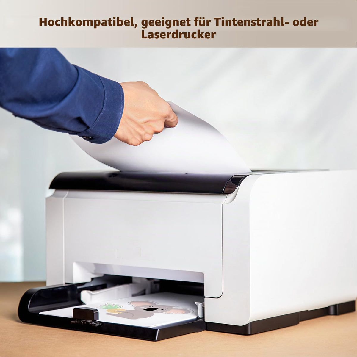 Resigilat|Set 30 coli hartie cartonata A4, 250 g/m², hartie groasa crem-alb, pentru proiecte creative si lucru manual
